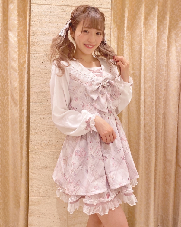 リズリサ melody bunny ワンピース 地雷 量産ピンク タグ付き