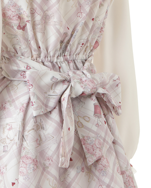 高評価なギフト LIZ LISA ピンク Bear柄セットアップ Sewing