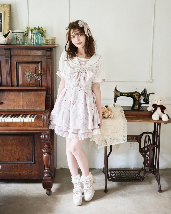 Sewing Bear柄セットアップ リズリサ LIZ LISA | labiela.com