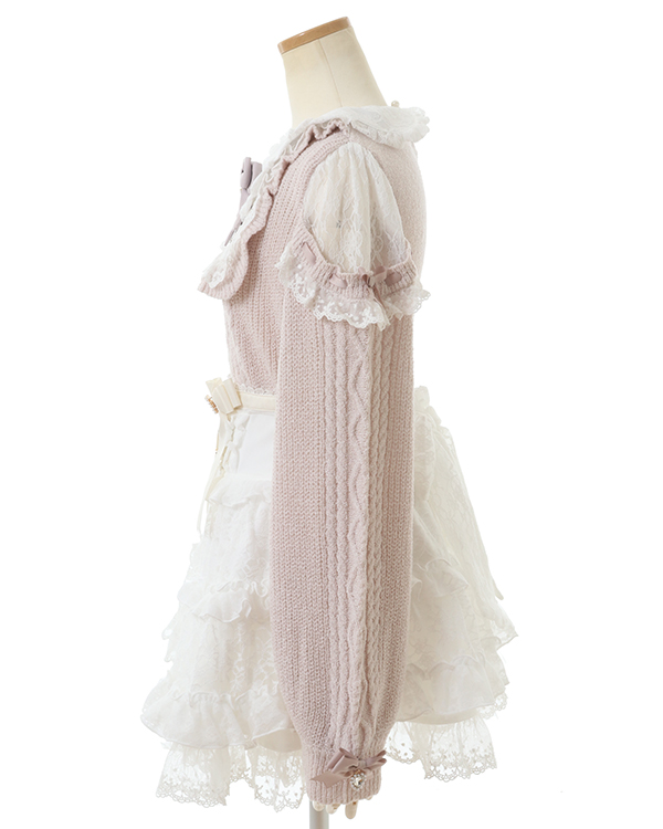 スクエアヨークフリルニット ｜ LIZ LISA（リズリサ）公式通販