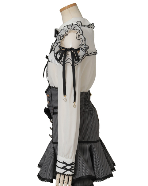 ロングリボンフリルブラウス ｜ LIZ LISA（リズリサ）公式通販