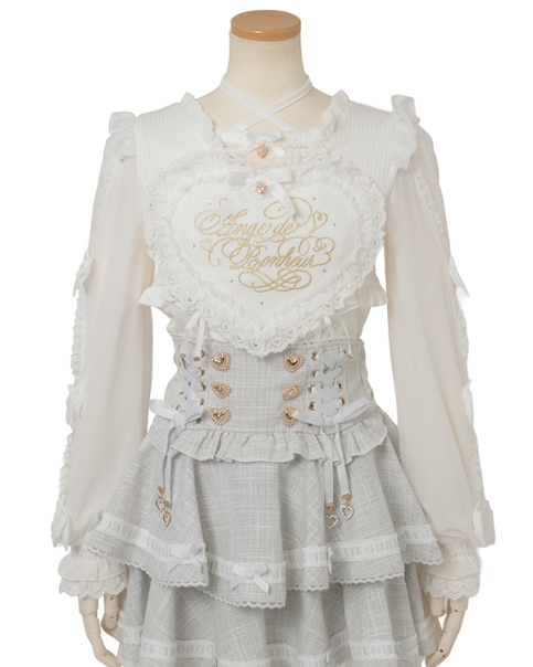 フリルハートリボンスリーブトップス ｜ LIZ LISA（リズリサ）公式通販