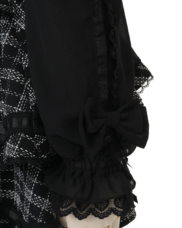 予約商品】フリルハートリボンスリーブトップス ｜ LIZ LISA（リズリサ