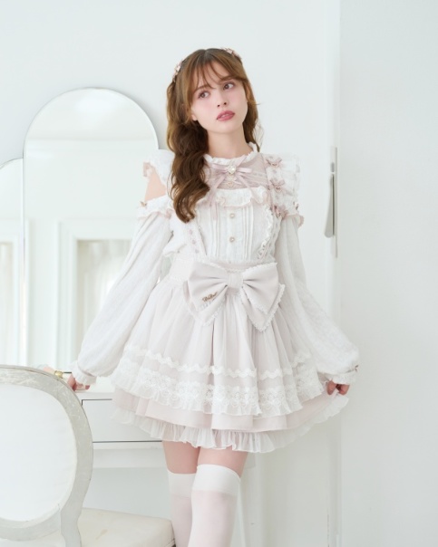 予約商品】肩あきダブルストラップトップス ｜ LIZ LISA（リズリサ