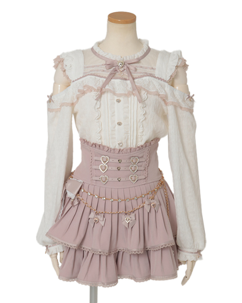 予約商品】肩あきダブルストラップトップス ｜ LIZ LISA（リズリサ