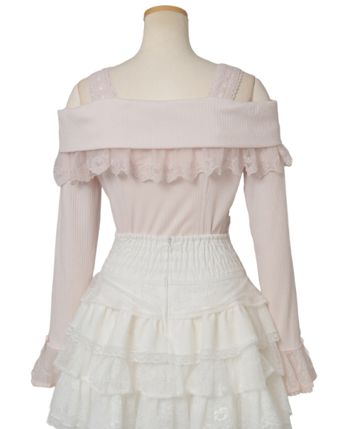 サイドリボンリブカットトップス ｜ LIZ LISA（リズリサ）公式通販