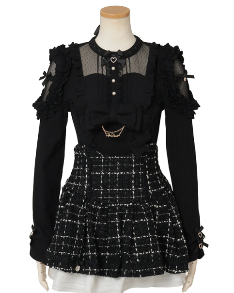 ショルダーフリルカットトップス ｜ LIZ LISA（リズリサ）公式通販