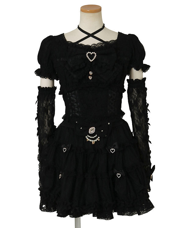 予約商品】アームウォーマー付ビスチェトップス ｜ LIZ LISA（リズリサ