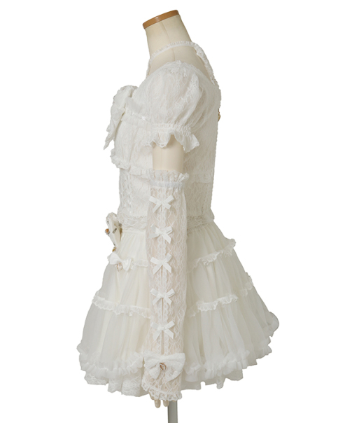 Lizlisa アームウォーマー付ビスチェトップス ブラック 予約商品】アームウォーマー付ビスチェトップス ｜ LIZ LISA（リズリサ