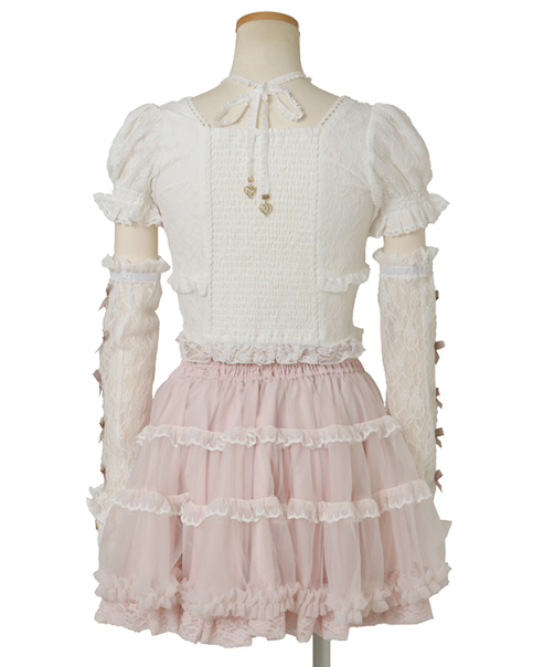 予約商品】アームウォーマー付ビスチェトップス ｜ LIZ LISA（リズリサ