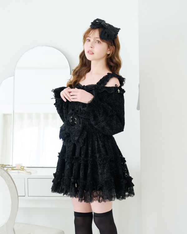 予約商品】肩あきレースワンピース ｜ LIZ LISA（リズリサ）公式通販