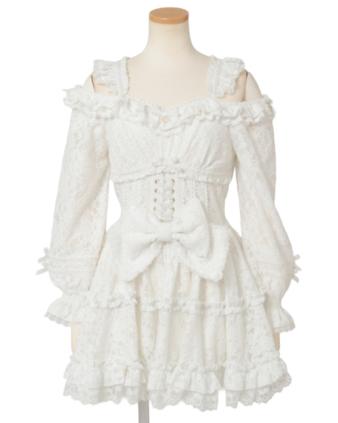 肩あきレースワンピース ｜ LIZ LISA（リズリサ）公式通販 ｜ Tokyo