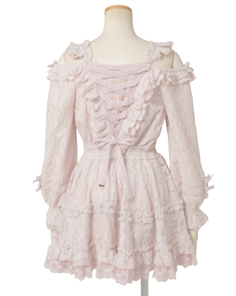 予約商品】肩あきレースワンピース ｜ LIZ LISA（リズリサ）公式通販