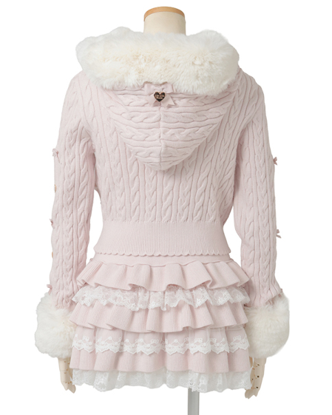 ぬー⭐高級毛皮⭐リス⭐シルク⭐パーカー付き毛皮⭐F⭐素晴らしい毛並み リースの中の狐のぬいぐるみ」総刺繍薄手パーカー 今昔 KJ-29200 和柄