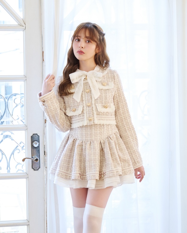 RIIZE ソヒ まとめ売り 全84点セット 予約商品】ツイードジャケットセットアップ ｜ LIZ LISA（リズリサ