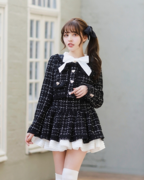 ツイードジャケットセットアップ ｜ LIZ LISA（リズリサ）公式通販