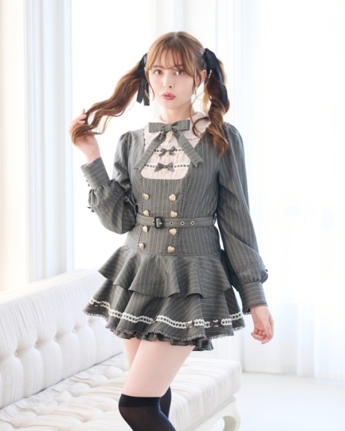 ピンストライプ2WAYセットアップ ｜ LIZ LISA（リズリサ）公式通販