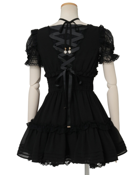 予約商品】フロントティアードシフォンワンピース ｜ LIZ LISA