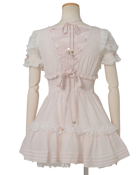 予約商品】フロントティアードシフォンワンピース ｜ LIZ LISA