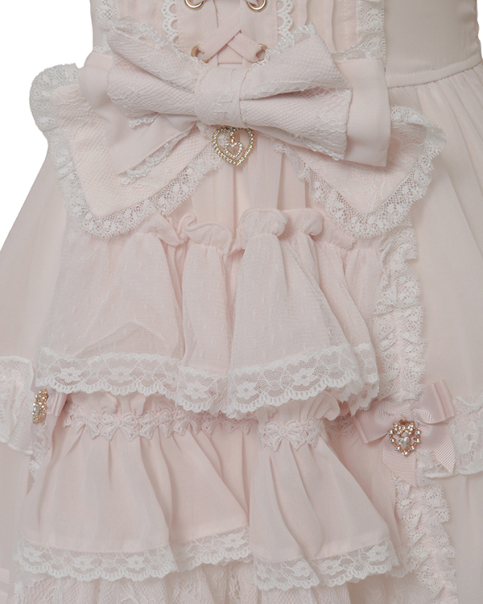 予約商品】フロントティアードシフォンワンピース ｜ LIZ LISA