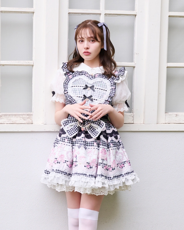 予約商品】Sweet Gingham Tea Room ワンピース ｜ LIZ LISA（リズリサ