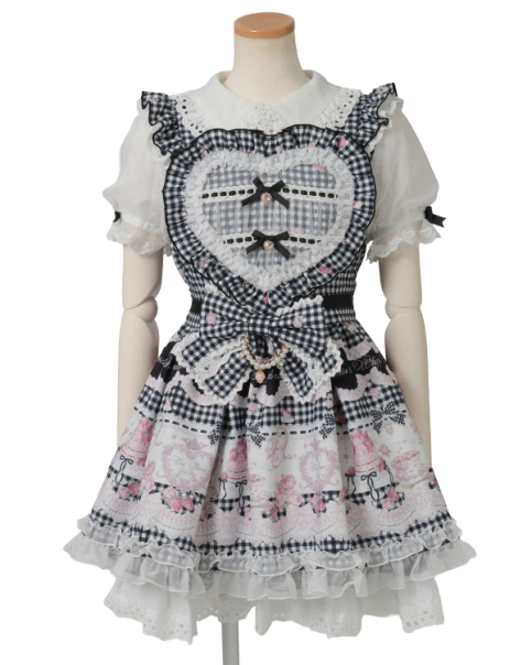 Sweet Gingham Tea Room ワンピース ｜ LIZ LISA（リズリサ）公式通販