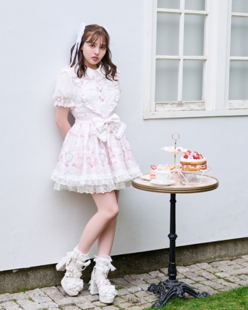 Sweet Gingham Tea Room ワンピース ｜ LIZ LISA（リズリサ）公式通販