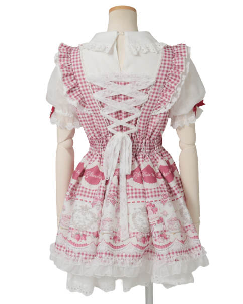 Sweet Gingham Tea Room ワンピース ｜ LIZ LISA（リズリサ）公式通販