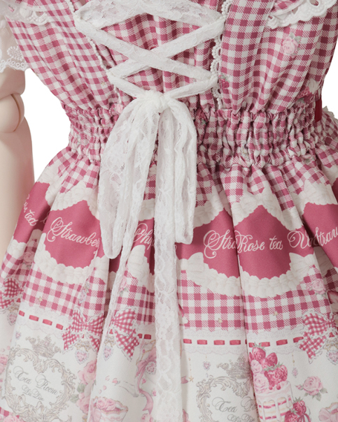 予約商品】Sweet Gingham Tea Room ワンピース ｜ LIZ LISA（リズリサ