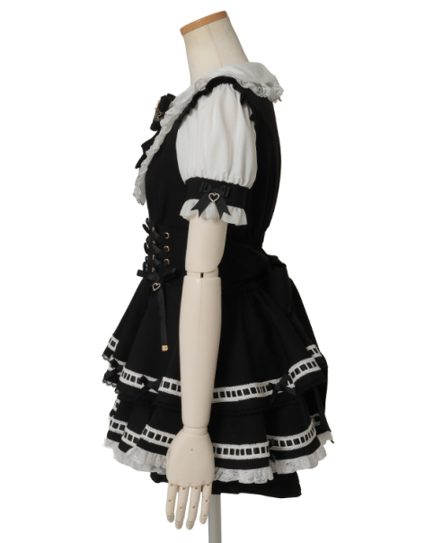 予約商品】はしごリボンティアードセットアップ ｜ LIZ LISA（リズリサ
