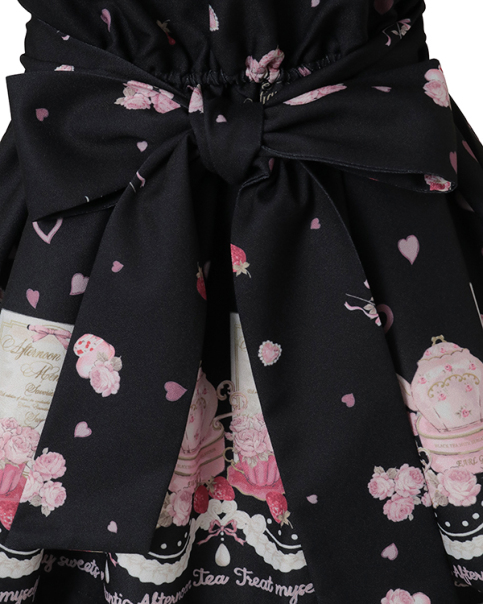 ぴよ様ブラック翌日 予約商品】Many Hearts Afternoontea柄セットアップ ｜ LIZ LISA