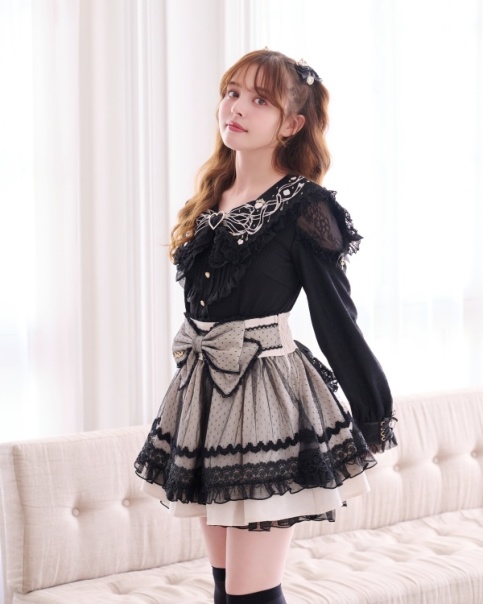 メイドライクサスペンダー付スカート | LIZ LISA(リズリサ)公式通販 メイドライクサスペンダー付スカート | LIZ LISA(リズリサ)公式通販
