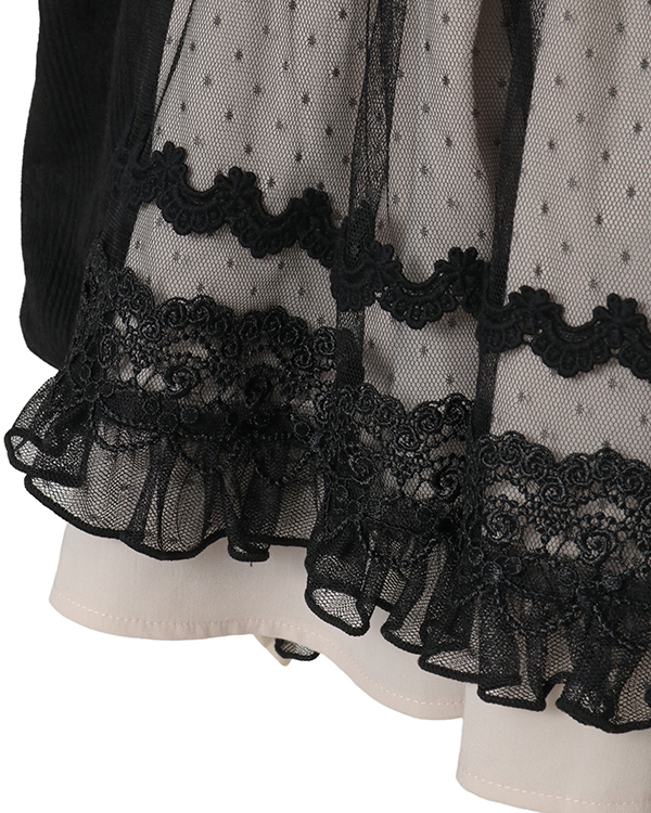 予約商品】メイドライクサスペンダー付スカート ｜ LIZ LISA（リズリサ