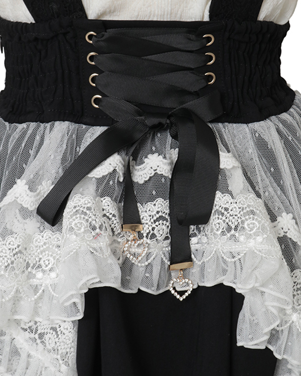 予約商品】メイドライクサスペンダー付スカート ｜ LIZ LISA（リズリサ