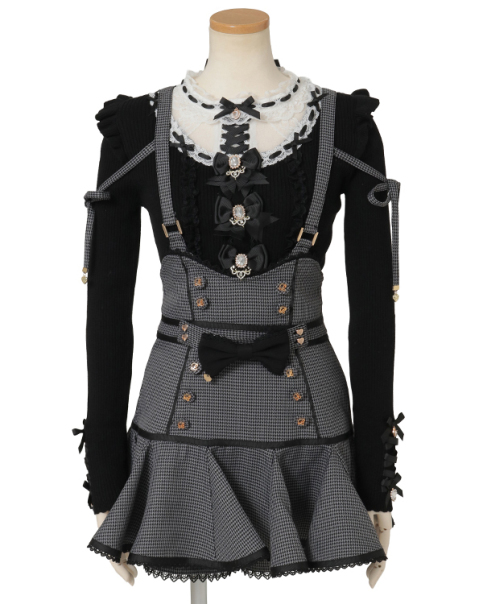 予約商品】ハイウエストパイピングスカパン ｜ LIZ LISA（リズリサ