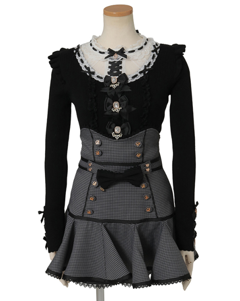 予約商品】ハイウエストパイピングスカパン ｜ LIZ LISA（リズリサ