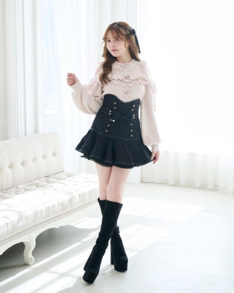 リズリサy2kスカパンセット レースアップコルセットライクスカパン ｜ LIZ LISA（リズリサ）公式