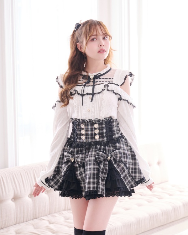 リズリサy2kスカパンセット 予約商品】フロントリボンフリルスカパン ｜ LIZ LISA（リズリサ）公式