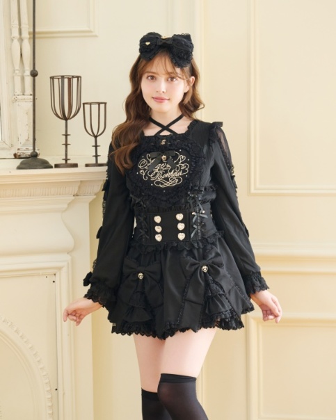 フロントリボンフリルスカパン ｜ LIZ LISA（リズリサ）公式通販