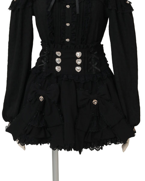 フロントリボンフリルスカパン ｜ LIZ LISA（リズリサ）公式通販