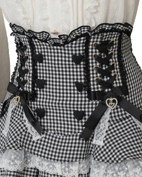 レースアップティアードスカパン ｜ LIZ LISA（リズリサ）公式通販