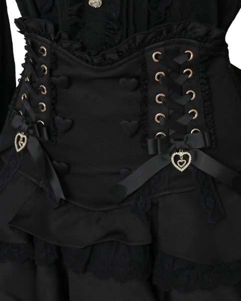 レースアップティアードスカパン ｜ LIZ LISA（リズリサ）公式通販