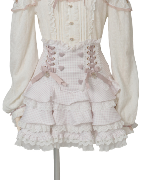 予約商品】レースアップティアードスカパン ｜ LIZ LISA（リズリサ