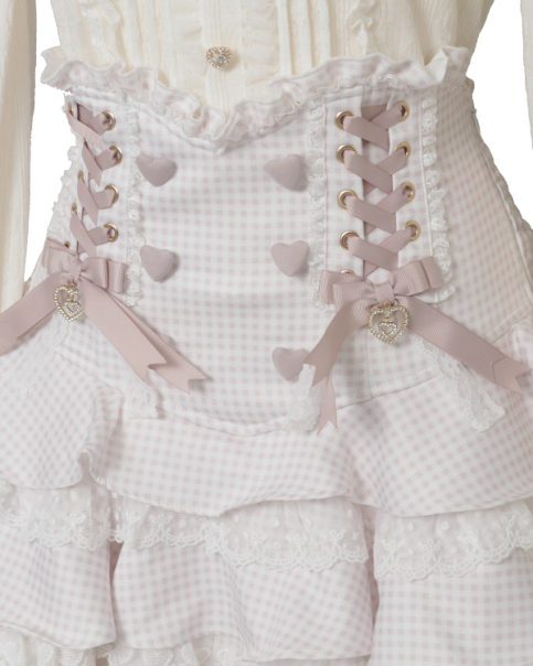 予約商品】レースアップティアードスカパン ｜ LIZ LISA（リズリサ