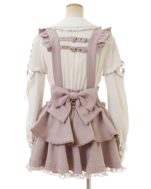 LIZLISA サスペンダー付ティアードスカパン サスペンダー付ティアードスカパン ｜ LIZ LISA（リズリサ）公式通販