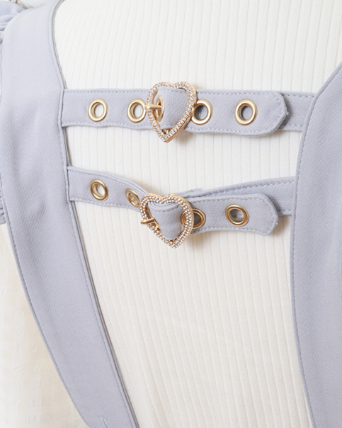 予約商品】サスペンダー付ティアードスカパン ｜ LIZ LISA（リズリサ