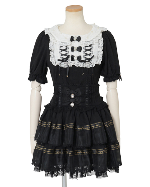 予約商品】メッセージリボンシアーチェックスカパン ｜ LIZ LISA