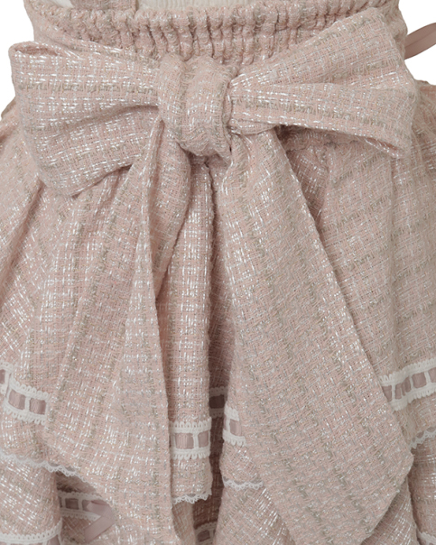 はしごリボンツイードティアードスカパン ｜ LIZ LISA（リズリサ）公式