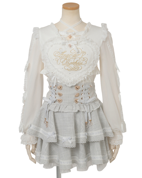 はしごリボンツイードティアードスカパン ｜ LIZ LISA（リズリサ）公式