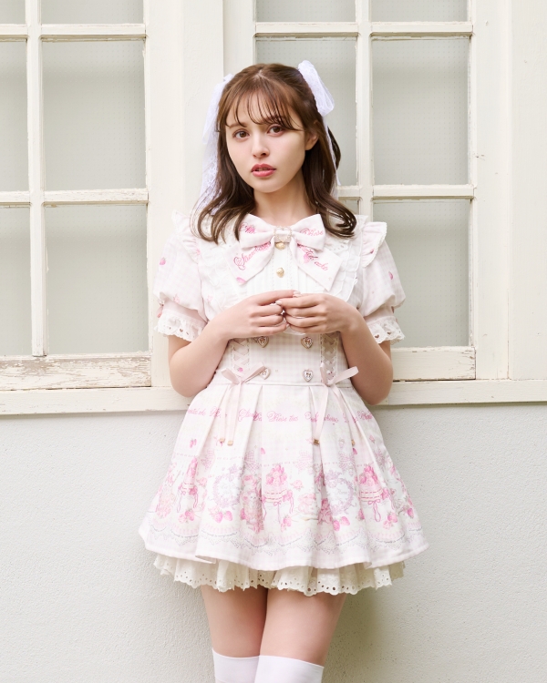 Sweet Gingham Tea Room セットアップ ｜ LIZ LISA（リズリサ）公式